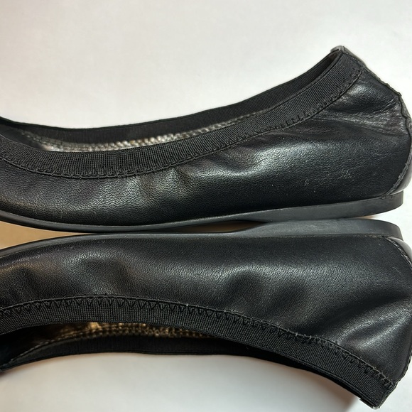 Coach Chelsey Ballet Flats Black Semi Mat in Size 6.5 - Picture 9 of 11